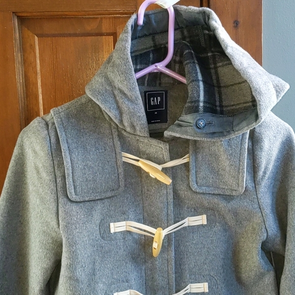 EUC Wool Blend Toggle Pea Coat XS - Picture 2 of 10